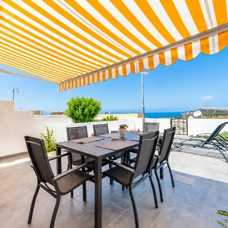 Casa Johan - Con Soprendentes Vistas Y Terraza Ajardinada Apartamento Patalavaca